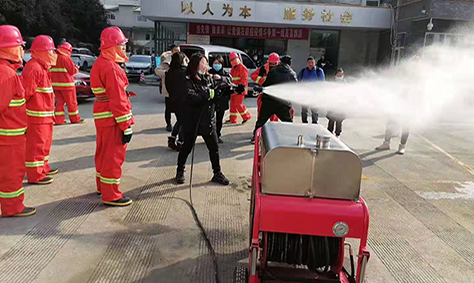 微型消防站移動式高壓細水霧滅火系統培訓 微型消防站移動式高壓細水霧滅火系統培訓